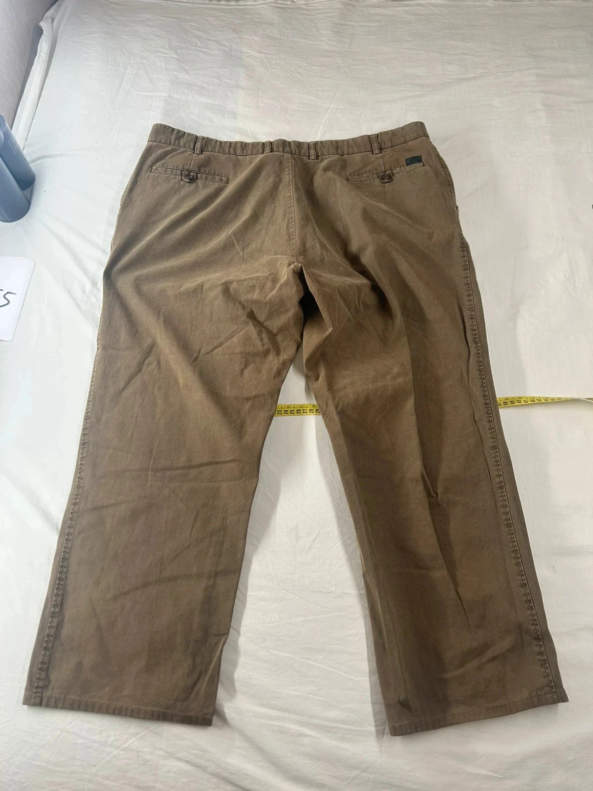 Beige brown straight cut Clay Cliffton jeans – photo 12